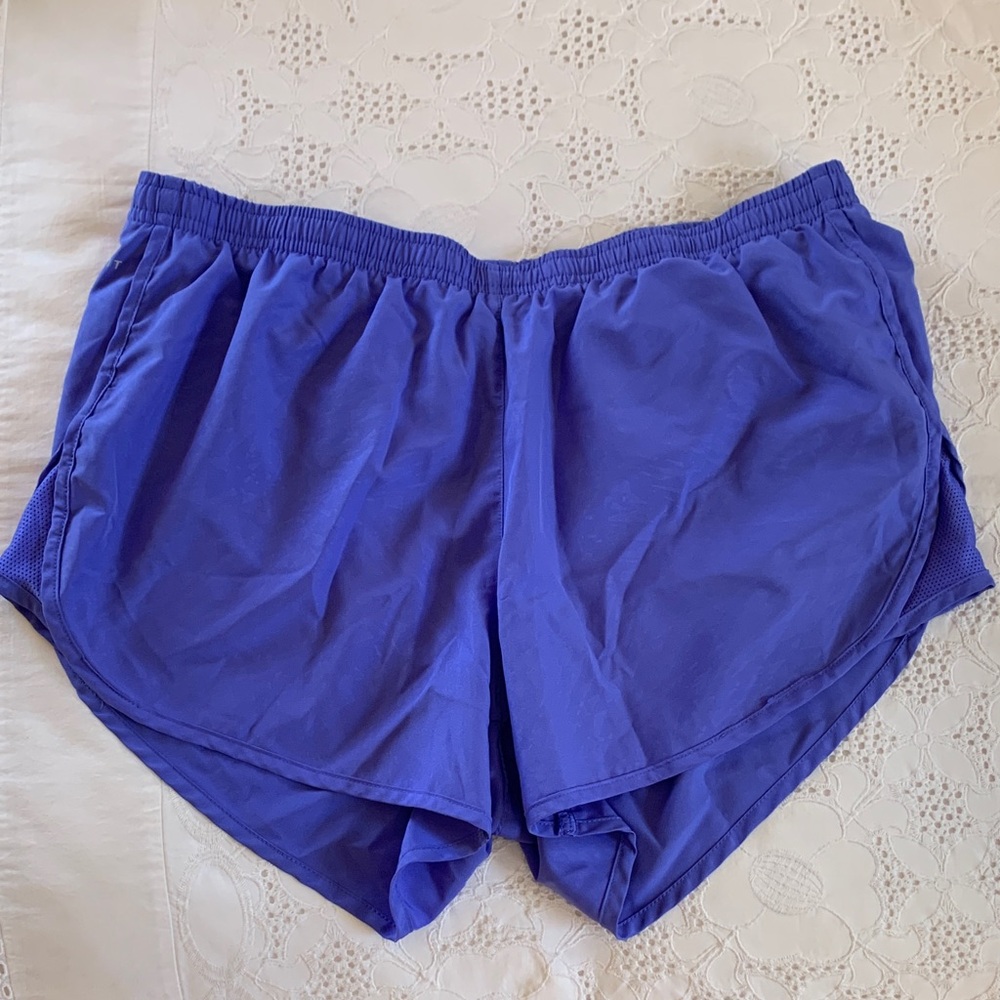 •Womens Nike Dri-Fit Purple Running Shorts•